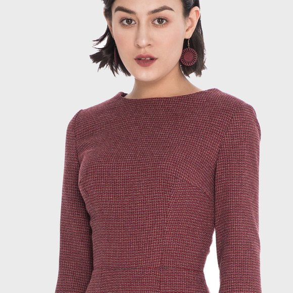 ALANTINO Sheath dress, semi-fitted with round neck - Picture 5 of 5